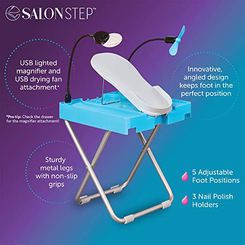 Salon Step The Beauty Footrest for Easy At-Home Pedicures, Treat Your Feet, N...