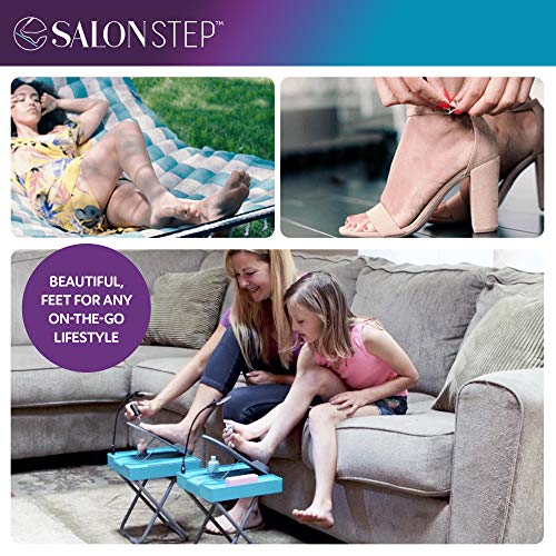 Salon Step The Beauty Footrest for Easy At-Home Pedicures, Treat Your Feet, N...