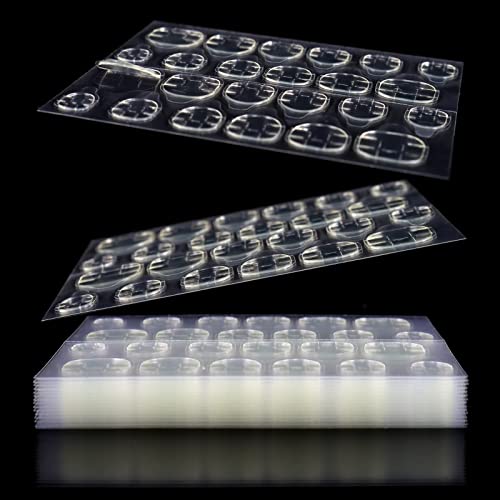 Allstarry 288pcs (12 Sheets) Adhesive Tabs Waterproof Breathable Glue Tabs Do...