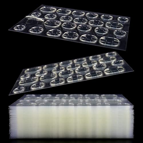 Allstarry 840pcs (35 Sheets) Adhesive Tabs Waterproof Breathable Glue Tabs Do...