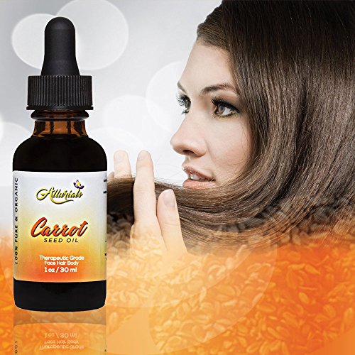 Carrot Seed Oil – 100% Pure, Unrefined, Cold Pressed, All Natural, Organic Da...