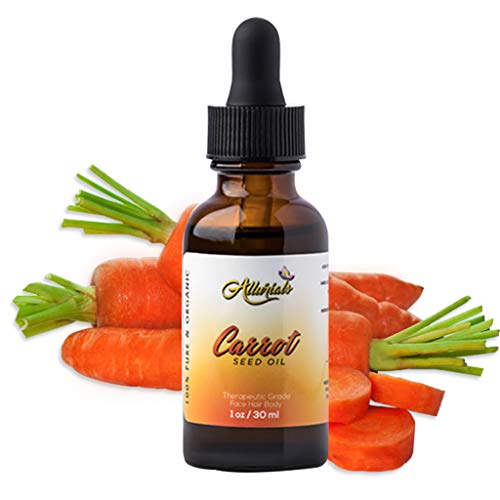 Carrot Seed Oil – 100% Pure, Unrefined, Cold Pressed, All Natural, Organic Da...