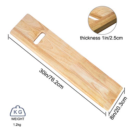Transfer Board Made of Heavy-Duty Wood for Patient, Senior and Handicap Move ...