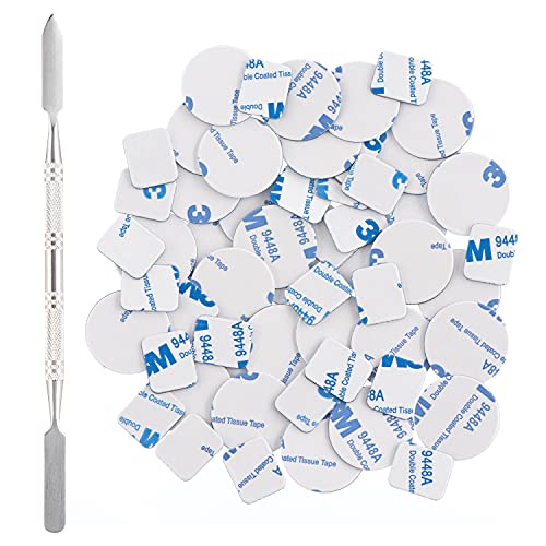 Allwon 56Pcs Metal Stickers for Magnetic Palette Empty Eyeshadow Makeup Palet...