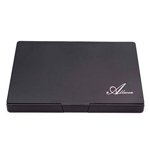 Allwon Empty Magnetic Plastic Eyeshadow Makeup Palette with 15Pcs Adhesive Em...