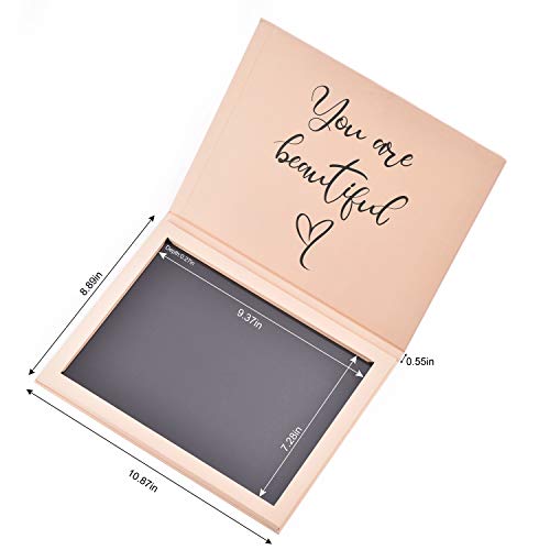 Allwon Extra Large Magnetic Palette Empty Makeup Palette for Eyeshadow Lipsti...