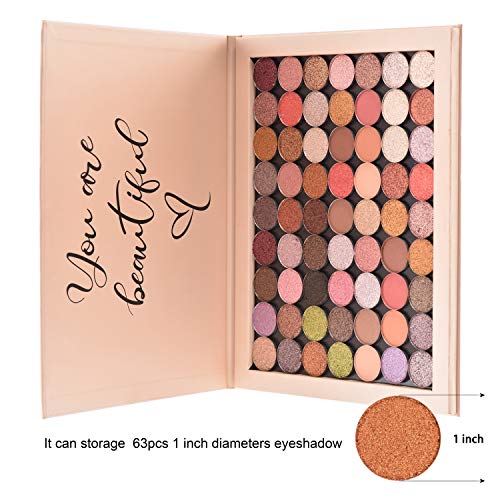 Allwon Extra Large Magnetic Palette Empty Makeup Palette for Eyeshadow Lipsti...