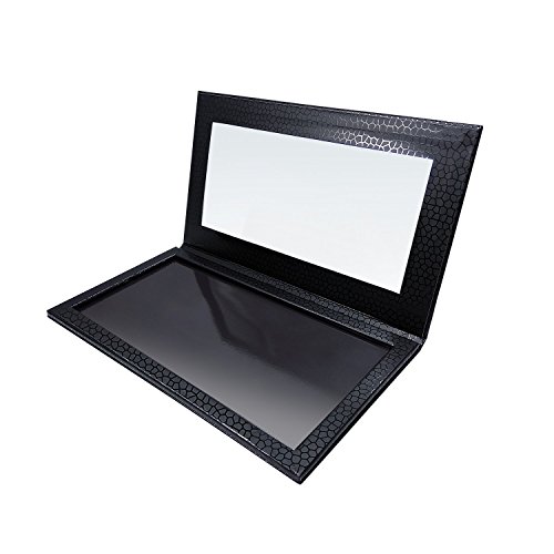 Allwon Magnetic Palette Empty Eyeshadow Makeup Palette with Shatterproof Mirr...