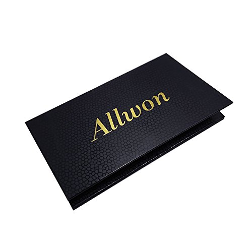 Allwon Magnetic Palette Empty Eyeshadow Makeup Palette with Shatterproof Mirr...