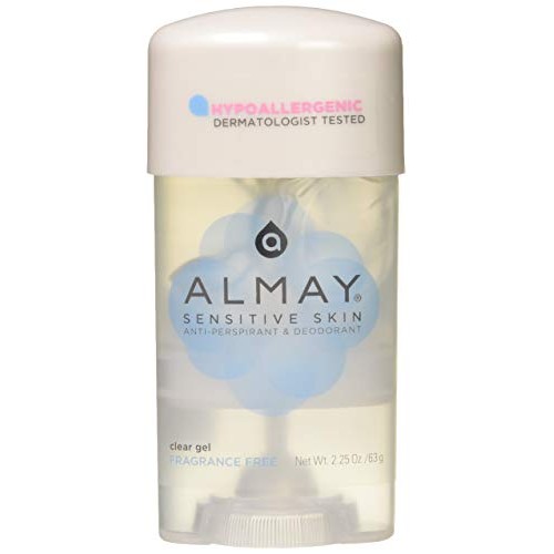 Almay Clear Gel, Anti-Perspirant and Deodorant, Fragrance Free, 2.25-Ounce St...