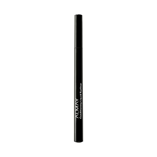 Almay Conditioning Liquid Eyeliner, Longwearing, Waterproof, Hydrating, 10 Bl...