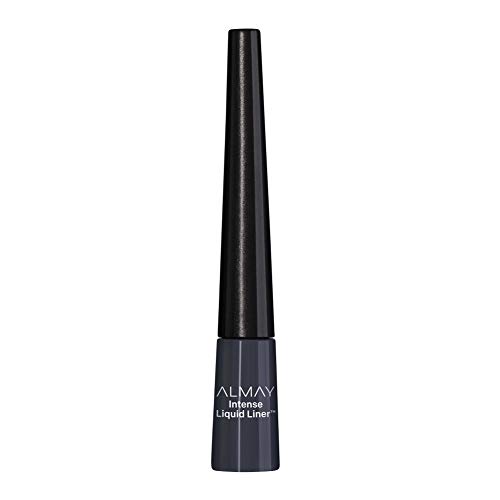 Almay Intense Liquid Eyeliner, Waterproof and Longwearing, Hypoallergenic, Cr...