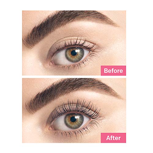 Almay Length & Lift Mascara, Plant Based Waterproof Volumizing Lengthening Ey...