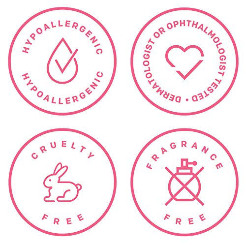 Almay Longwear & Waterproof Eye Makeup Remover Pads with Aloe, Hypoallergenic...