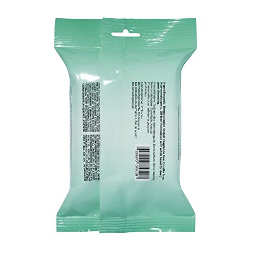 Almay Makeup Remover Cleansing Towelettes, Biodegradable Clear Complexion Wip...