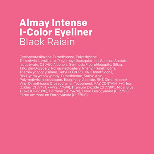 Almay Top Of The Line Eyeliner Pencil, Black Raisin [209], 0.009 oz (Pack of 2)