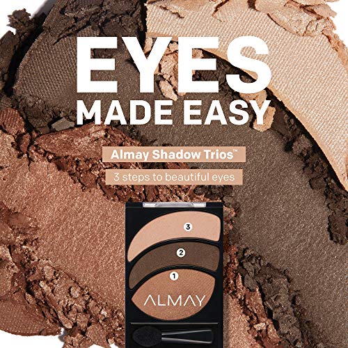 Eyeshadow Palette by Almay, Longlasting Eye Makeup, Smoky Eye Trio, Hypoaller...