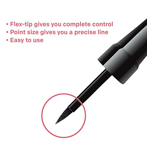 Liquid Eyeliner by Almay, Waterproof, Fade-Proof Eye Makeup, Easy-to-Apply Li...