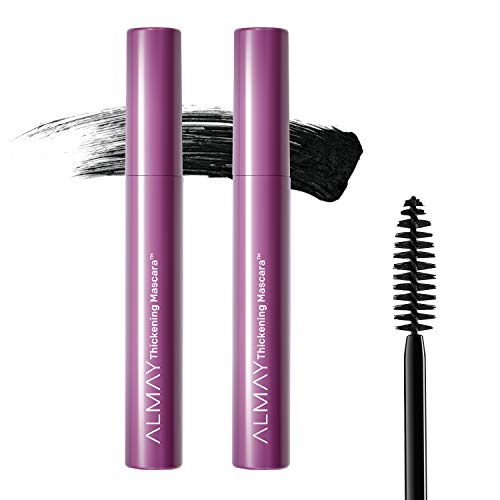 Mascara by Almay, Thickening, Volume & Length Eye Makeup with Aloe and Vitami...