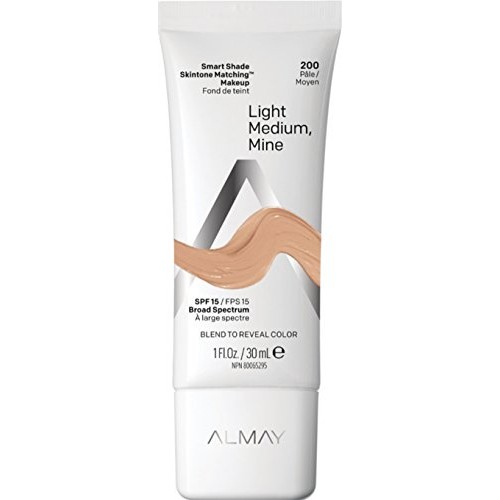 Skintone Matching Foundation by Almay, Smart Shade Face Makeup, Hypoallergeni...