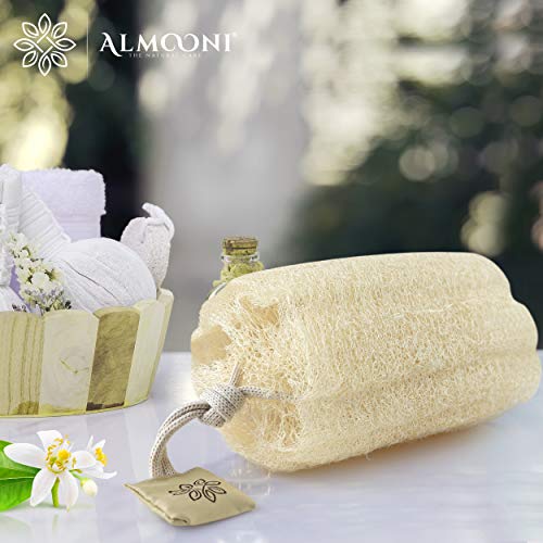 Natural Real Egyptian Shower Loofah Sponge Body Scrubber That Will Get You Cl...