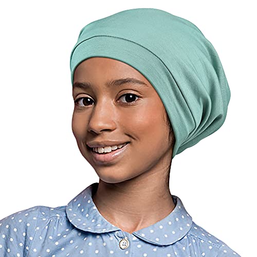 Kids Hair Bonnets for Black Girls Braids Locs Natural Curly Frizzy Hair Care ...
