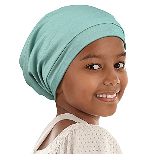 Kids Hair Bonnets for Black Girls Braids Locs Natural Curly Frizzy Hair Care ...