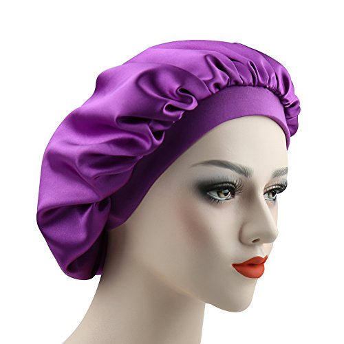 Silk Sleeping Cap Women's Soft Slouchy Satin Lined Hat Chemo Beanie
