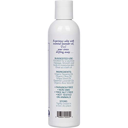 Aloe Cadabra Body Massage Oil Best for Organic Calming Couples Baths with Nat...