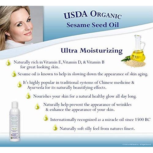 Aloe Cadabra Body Massage Oil Best for Organic Calming Couples Baths with Nat...