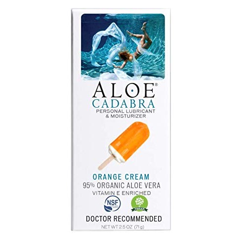 Aloe Cadabra Flavored Personal Lubricant & Moisturizer for Anal, Sex, Oral, W...