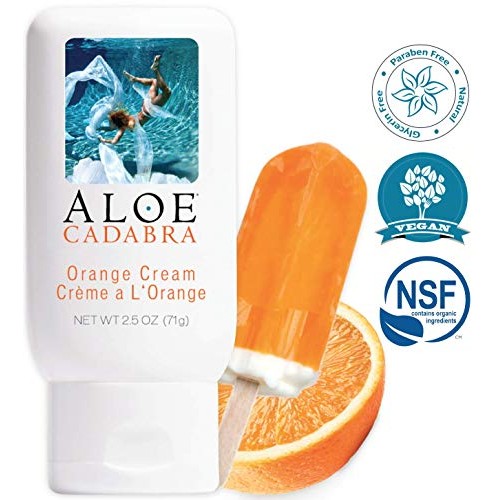 Aloe Cadabra Flavored Personal Lubricant & Moisturizer for Anal, Sex, Oral, W...