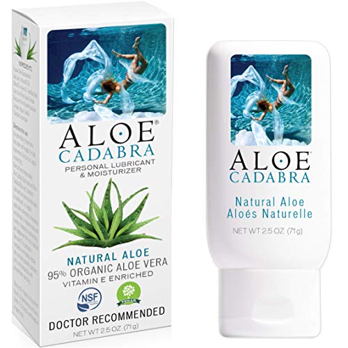 Aloe Cadabra Natural Personal Lube, Organic Best Lubricant Oral Gel for Her, ...