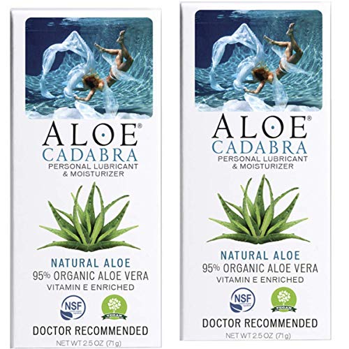 Aloe Cadabra Natural Personal Lube, Organic Best Lubricant Oral Gel for Her, ...