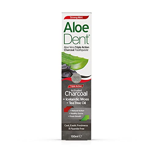 AloeDent Activated Charcoal Toothpaste