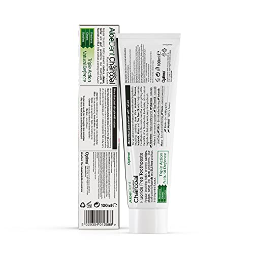 AloeDent Activated Charcoal Toothpaste