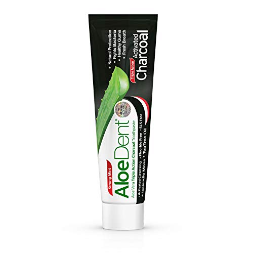 AloeDent Activated Charcoal Toothpaste
