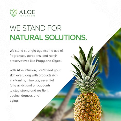 Aloe Infusion Body and Face Moisturizer - All Natural Eczema Cream for Itchy ...
