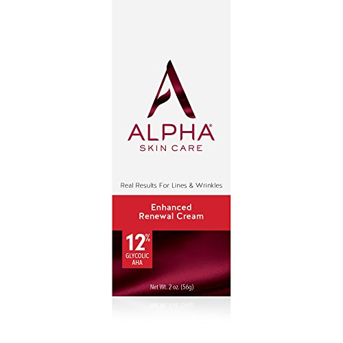 Alpha Skin Care Enhanced Renewal Cream | Anti-Aging Formula | 12% Glycolic Al...