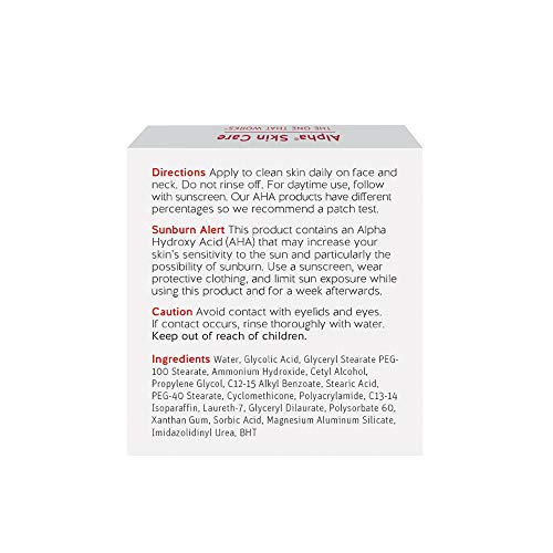 Alpha Skin Care Essential Renewal Cream | Anti-Aging Formula | 10% Glycolic A...