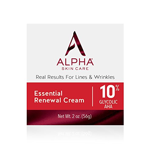 Alpha Skin Care Essential Renewal Cream | Anti-Aging Formula | 10% Glycolic A...