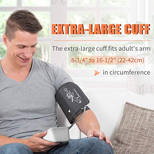 Blood Pressure Monitor Upper Arm Large Cuff ，Automatic Digital Blood Pressur...