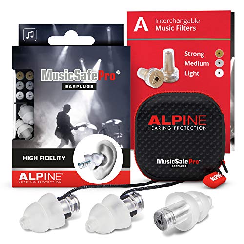 Alpine MusicSafe Pro High Fidelity Music Earplugs for Concert & Noise Reducti...