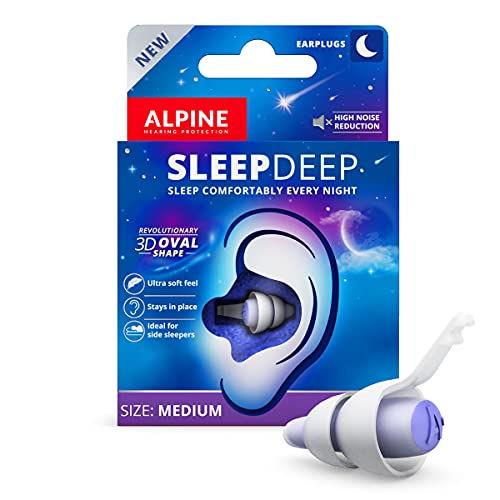 [New] SleepDeep Sleeping Ear Plugs - Revolutionary 3D Oval Shape and Noise Ca...