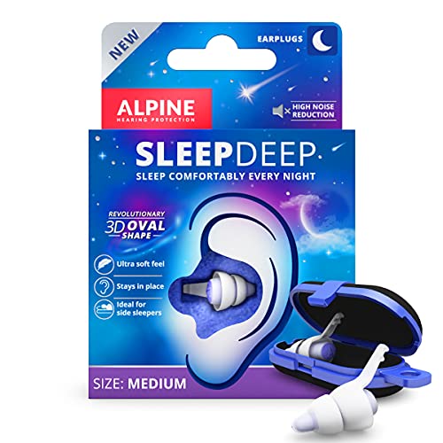 [New] SleepDeep Sleeping Ear Plugs - Revolutionary 3D Oval Shape and Noise Ca...