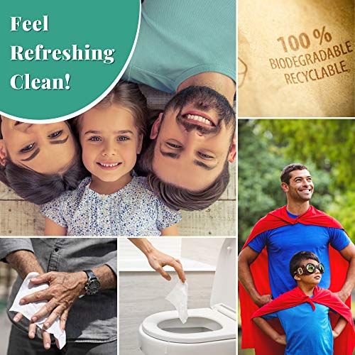 ALTA + Flushable Wet Wipes - Hypoallergenic Personal Cleansing Wipes for Men ...