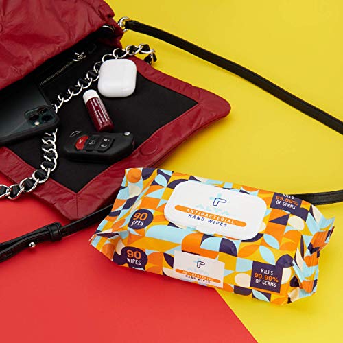 ALTA + Hand Sanitizer Wipes, 90 Sanitizing Wipes, Resealable Packs