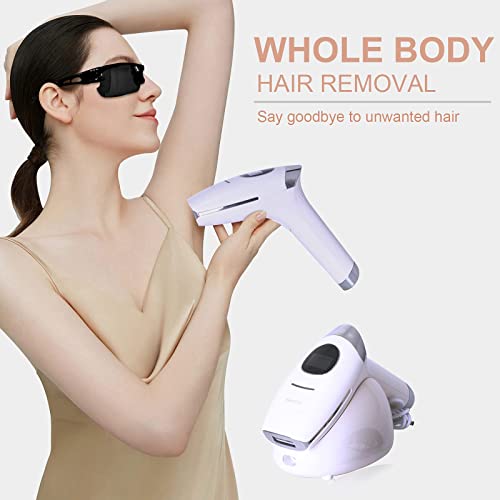 Laser Hair Removal for Women Permanent Painless IPL Hair Remover Device with ...