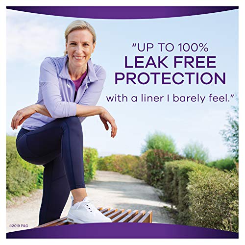 Always Discreet Incontinence and Postpartum Liners, Very Light Absorbency, Lo...