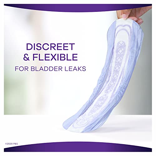 Always Discreet Moderate Long Incontinence Pads, Up to 100% Leak-Free Protect...